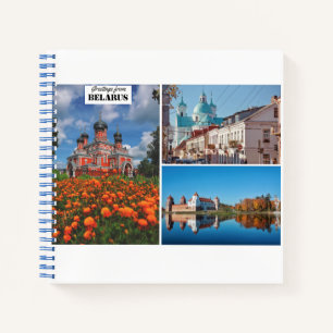 Belarus Greetings Nature Architecture Grodno Mir Notebook