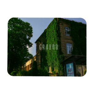 Belarus Grodno City Architecture University Magnet