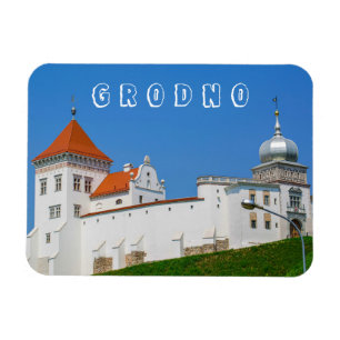Belarus Grodno Cityscape City Architecture Castle Magnet