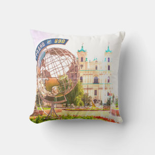 Belarus Grodno Cityscape City Architecture Cushion