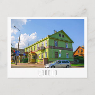 Belarus Grodno Cityscape City Architecture Postcard