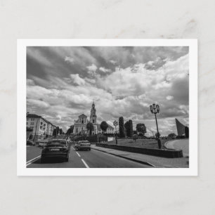 Belarus Grodno Cityscape City View Architecture Postcard