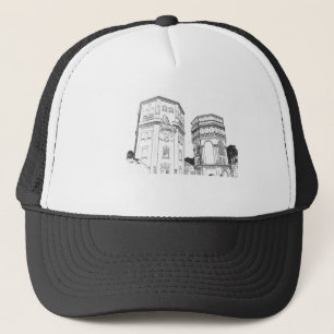 Belarus Grodno Water Towers Trucker Hat