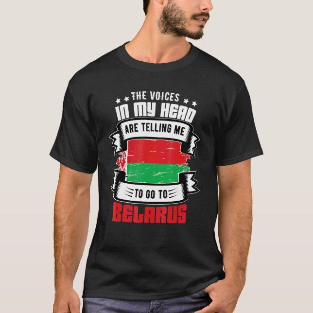 Belarus In My Head T-Shirt (Front)
