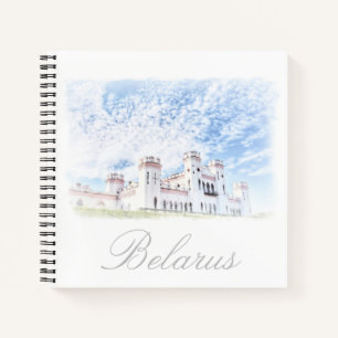 Belarus Kosava Palace Architecture Nature Notebook