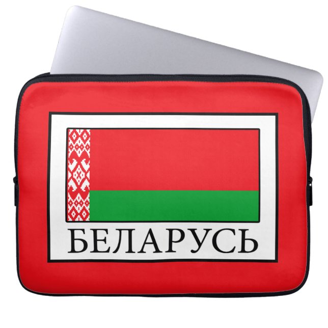Belarus Laptop Sleeve (Front)