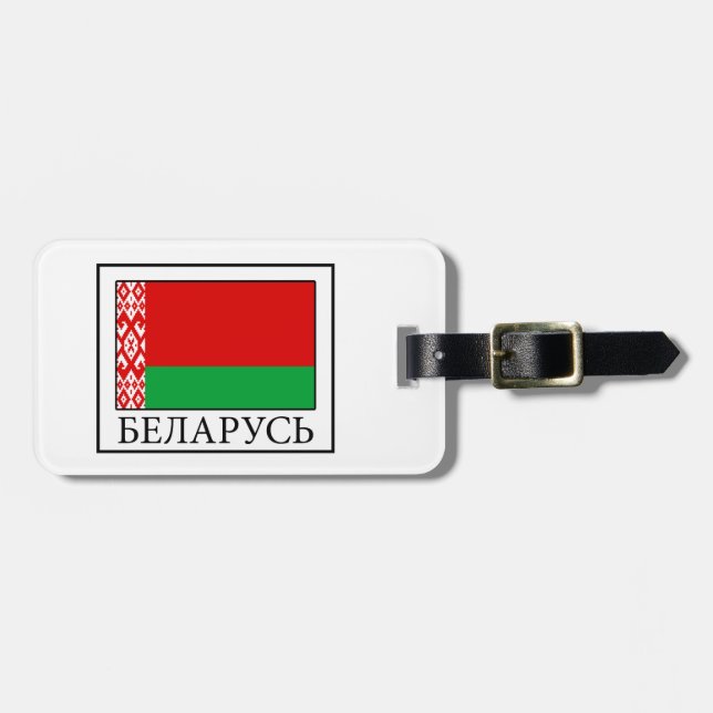 Belarus Luggage Tag (Front Horizontal)