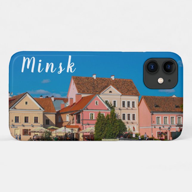 Belarus Minsk Минск Architecture iPhone 11 Case (Back (Horizontal))