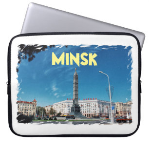 Belarus Minsk Architecture Laptop Sleeve Cover