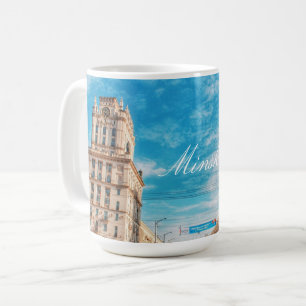 Belarus Minsk Architecture Painting Mug