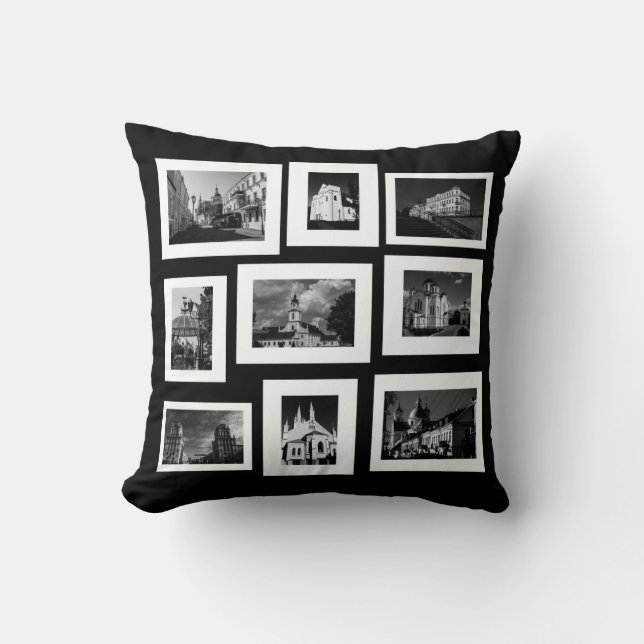 Belarus Minsk Grodno Vitebsk Brest Architecture Cushion (Front)
