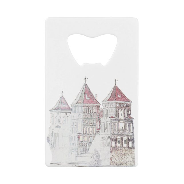 Belarus Mir Castle Architecture (Front)