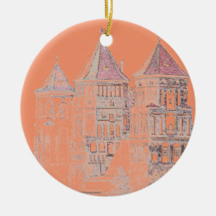 Belarus Mir Castle Architecture Ceramic Ornament
