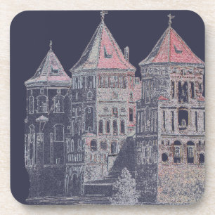 Belarus Mir Castle Architecture Coaster