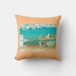 Belarus Mir Castle Architecture Cushion Pillow