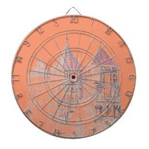 Belarus Mir Castle Architecture Dartboard