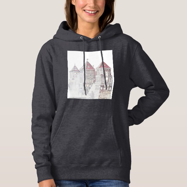 Belarus Mir Castle Architecture Hoodie (Front)