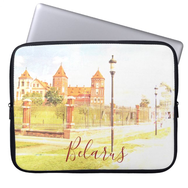 Belarus Mir Castle Architecture Laptop Sleeve (Front)