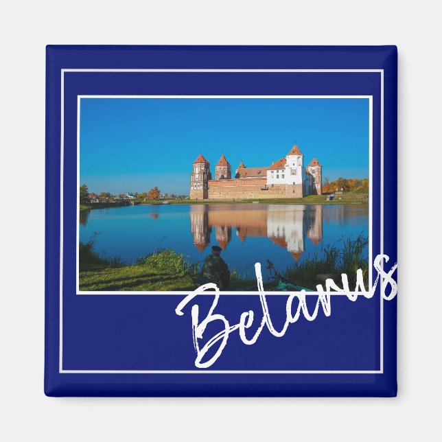 Belarus Mir Castle Architecture Magnet (Front)