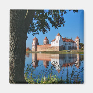 Belarus Mir Castle Architecture Nature Magnet