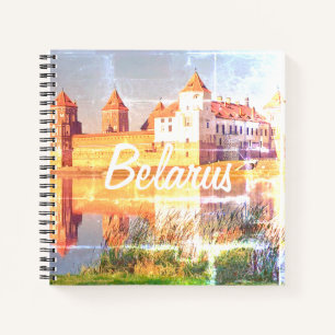 Belarus Mir Castle Architecture Nature Notebook
