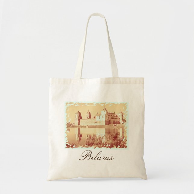 Belarus Mir Castle Architecture Tote Bag (Front)