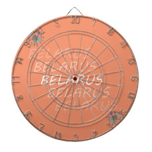 Belarus National Corn Flower Dartboard