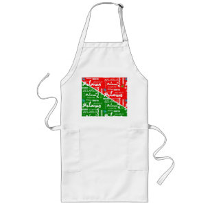 Belarus National Flag Colours Corn Flower Apron