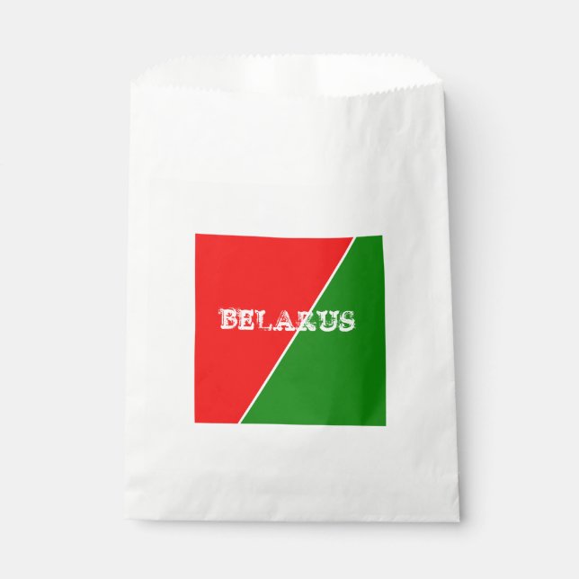 Belarus National Flag Colours Favour Bag (Front)