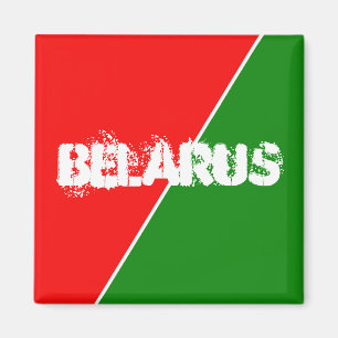 Belarus National Flag Colours Magnet