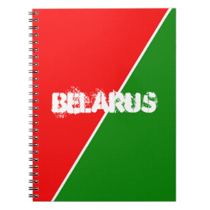 Belarus National Flag Colours Notebook