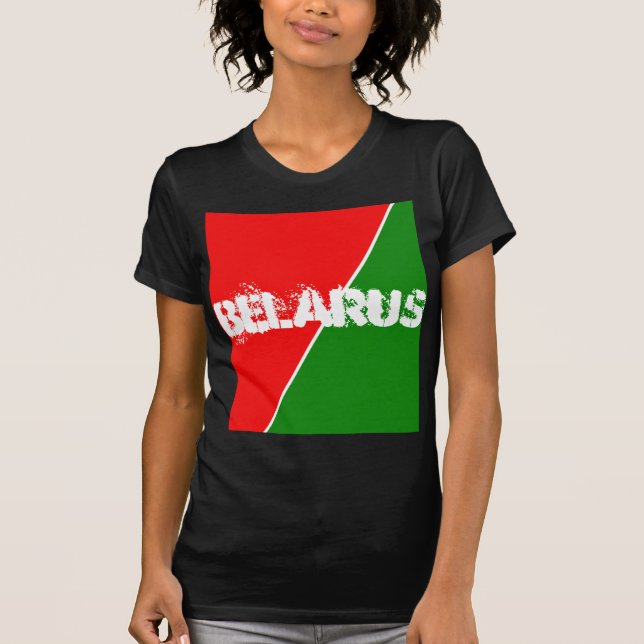 Belarus National Flag Colours T-Shirt (Front)