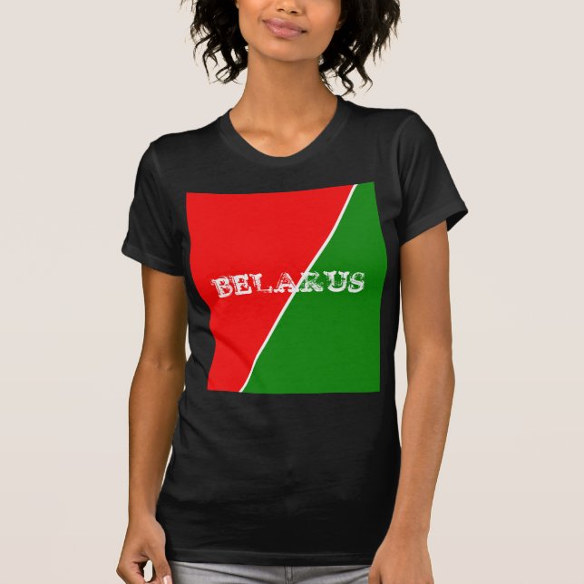 Belarus National Flag Colours T-Shirt (Front)