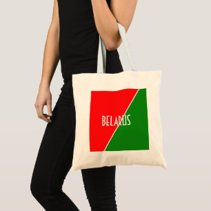 Belarus National Flag Colours Tote Bag