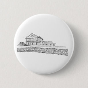 Belarus Orsha Architecture 6 Cm Round Badge