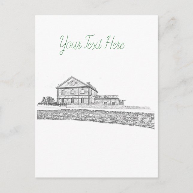 Belarus Orsha Architecture Postcard (Front)