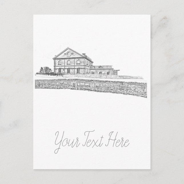 Belarus Orsha Architecture Postcard (Front)