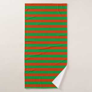 Belarus Portugal flag stripes country symbol patte Bath Towel