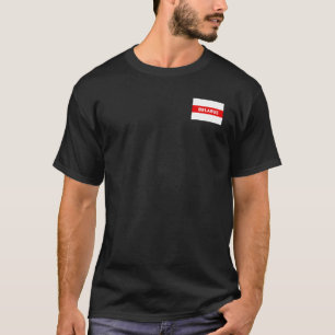 Belarus protest flag symbol red white revolution d T-Shirt
