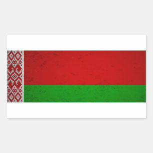Belarus Rectangular Sticker