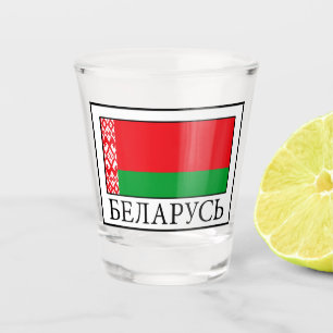 Belarus Shot Glass