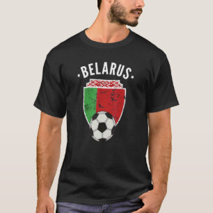 Belarus Soccer Belarus Flag Football Belarusian Pr T-Shirt