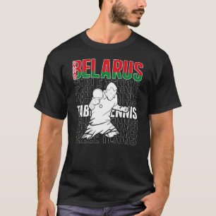 Belarus Table Tennis Support Belarusian Ping Pong T-Shirt