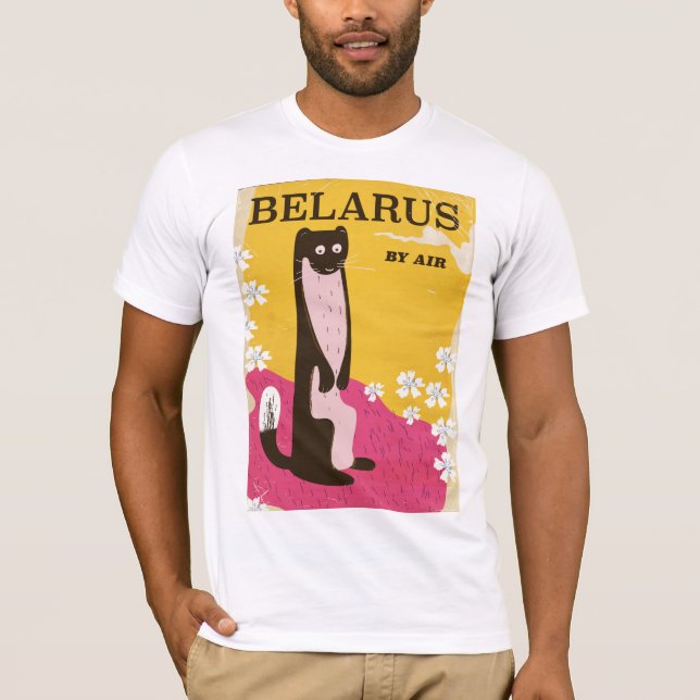 Belarus vintage travel poster T-Shirt (Front)