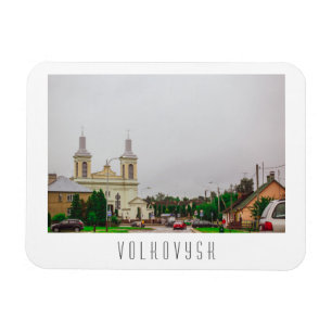 Belarus Volkovysk Vawkavysk City Architecture Magnet