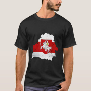 Belarus White Red Pagonya Flag Support Belarus Pro T-Shirt