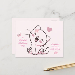 Belated Birthday Card