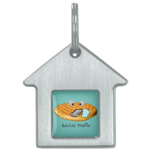 Belchin' Waffle Pet ID Tag