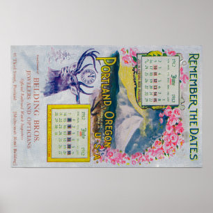 Belding Bros. Jewelers Advertisement Poster