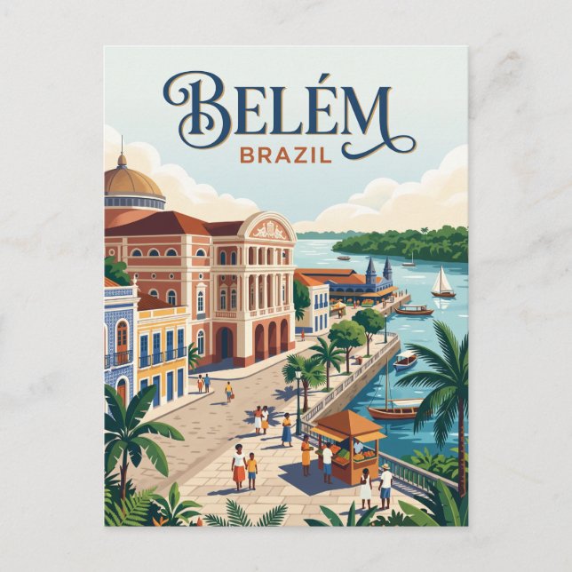 Belem, Brazil Postcard (Front)